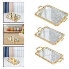 Serviertablett mit Griffen