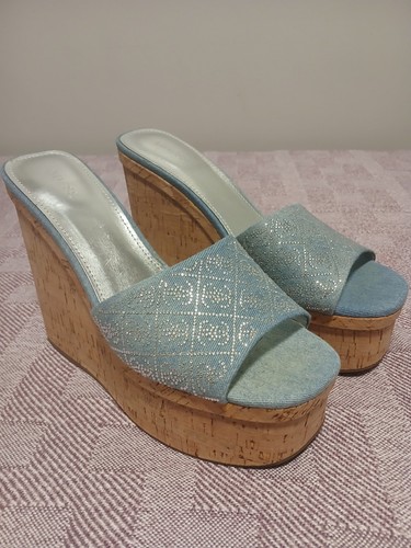 Guess cork wedge - wedge, sz