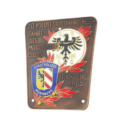 Adac 1963 plakette - adac, 10