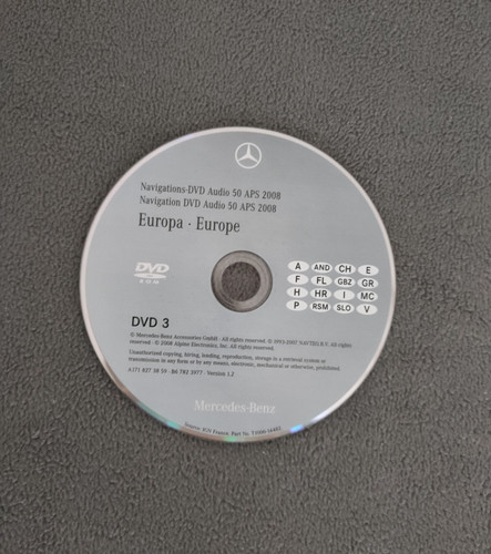 Dvd navigation mercedes audio - mercedes,