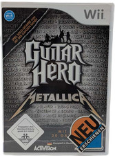Guitar Hero Metallica Wii Disc in OVP mit Anleitung Gut Zustand