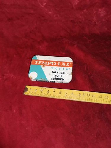 Alte kleine blechdose tempo - kleine, blechdose,