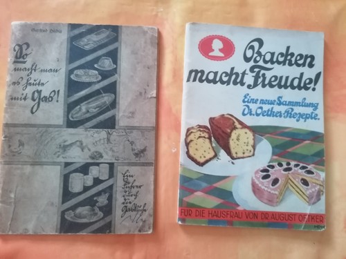 Ddr backbücher vintage - ddr,