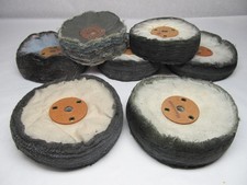 7 Polier - Schwabbelscheiben Konvolut  Goldschmiedewerkzeug