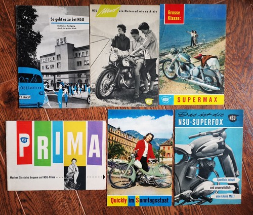 Konvolut prospekte nsu - konvolut,