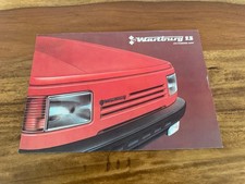 VEB Automobilwerk Eisenach Wartburg 1.3 Prospekt Werbung Katalog 1988 Viertakt