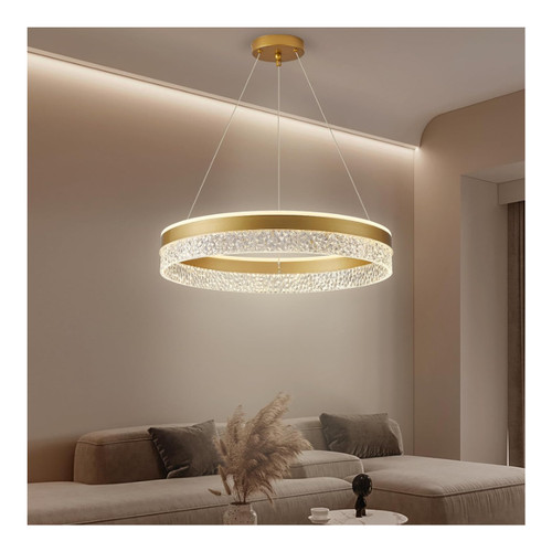 Led pendelleuchte gold - led,