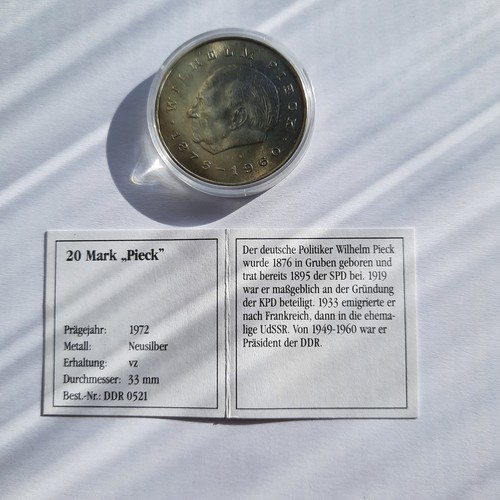 Münze mark gedenkmünze - ,