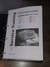 FENDT Farmer 200 206 207 208 209 V VA P PA F REPARATURHANDBUCH WERKSTATTHANDBUCH