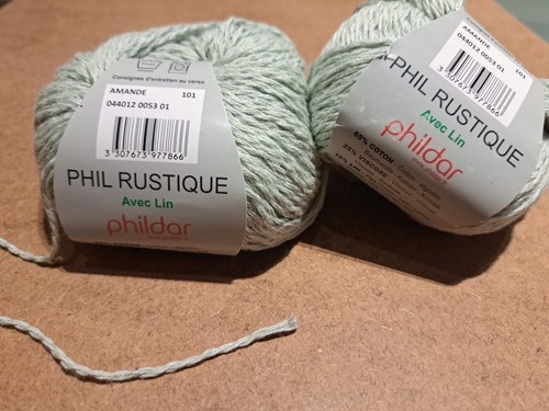 Phildar phil rustique avec - 5x,