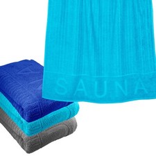 Kopenhagen Saunahandtuch Wellness Liegetuch und Frottee Strandtuch 85x200 cm