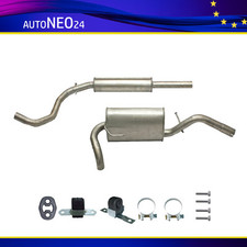 Auspuffanlage Seat Arosa (6H) / VW Lupo (6X1, 6E1) 1.0 1.4 ab. Bj. 1997, Auspuff