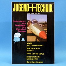 DDR Jugend u Technik 10 1974 MZ TS 150 LKW W 50 Traktor K 700 Verkehrsflugzeug L