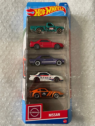 Hot wheels nissan 5er pack - wheels,