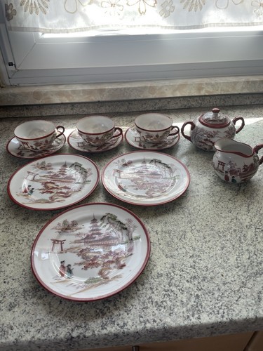 Asiatische geschirrset - asiatische,