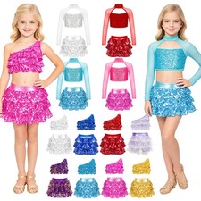 DE Mädchen Latein Tanzkleid