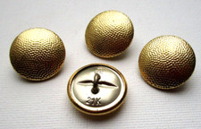 4x orig. Bundeswehr Knopf 21mm