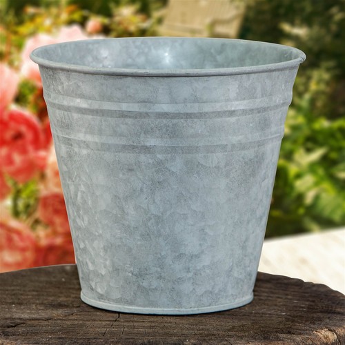 Eimer als blumentopf klein - eimer,