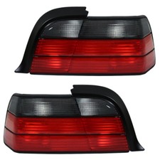 Rückleuchten Heckleuchten für BMW E36 Coupe Cabrio Bj. 1992-1999 Rot/Smoke