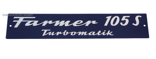 Motorhaubenschild fendt farmer - motorhaubenschild,