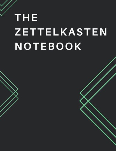 Zettelkasten notebook 5x11 - notebook, 8.5x11"