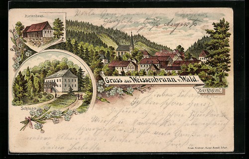Lithographie weissenbrunn - weissenbrunn, v