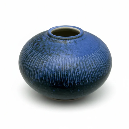 Thoms keramik vase blau - keramik,