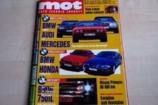 1) MOT 14/1992 - Honda Prelude 2.0i mit 133PS b - BMW 318is Coupe E36 mit 140PS
