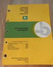 John Deere Traktoren 8100 + 8200 + 8300 + 8400 Werkstatthandbuch