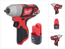 Milwaukee M12 BIW38-201 Akku Schlagschrauber 12 V 135 Nm 3/8˝ + 1x Akku 2,0 Ah