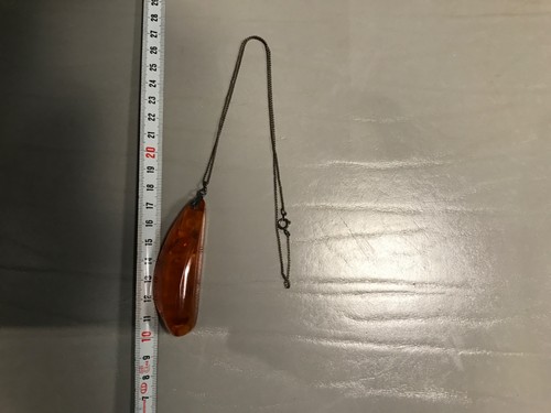 Bernsteinanhänger antik ca - antik,,