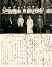 Foto Bad Salzungen Ärzte und Schwestern, Kuranlagen 1934 Privatfoto