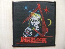 Warlock Hellbound Aufnäher Patch W.A.S.P. Running Wild Girlschool Demon 80´s
