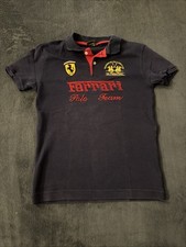 Ferrari Polo Shirt Weiß