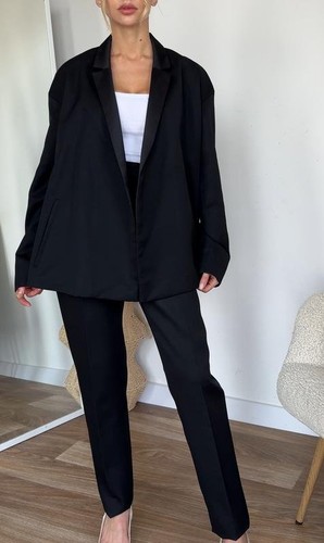 Women rochas suit black - rochas,