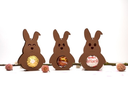 Süßer osterhase gastgeschenk - osterhase,