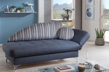 Nehl Greta Polsterliege mit Bettkasten Chaiselongue Schlafsofa Wohnzimmer Liege