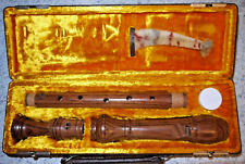 Absolut seltene Altblockflöte Werner Schneider Meister/Palisander MINT-museal.