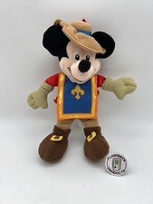 Disney Micky Maus Mickey Mouse Stofftier Plüschtier Sammlerstück Vintage /R16F13