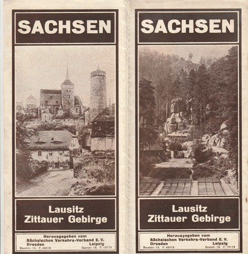 Prospekt sachsen lausitz - sachsen,