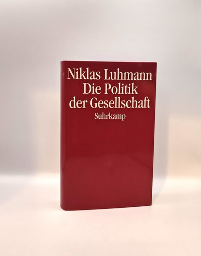 Niklas luhmann die politik - niklas,