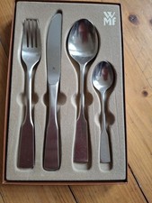 WMF Modell Regensburg Cromargan 4 Teilig Menuset Für 1 Person In WMF Besteckbox 