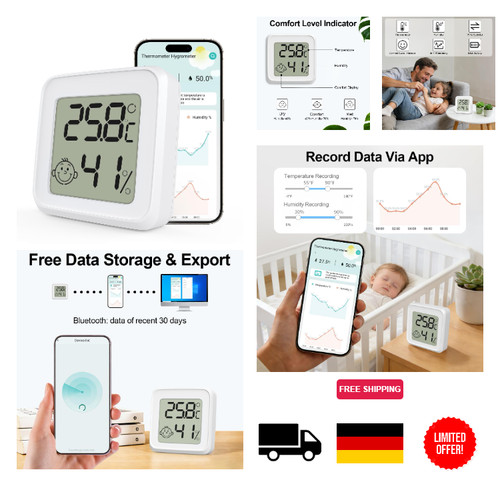 Thermo hygrometer bluetooth - thermo-hygrometer,