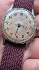 BWC Suisse Herrenuhr Vintage Handaufzug Mechanisch Swiss 40er Art Deco