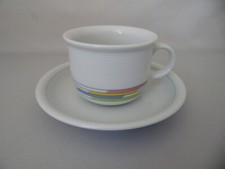 Thomas Trend Candy Kaffeetasse Untertasse Streifen Neu