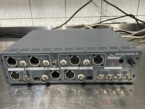 Dscope series iii audio - series,