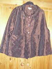 Lagenlook Labass Jacke glänzend   Gr.48/50/52