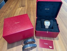 Cartier Santos de Cartier (mittleres Modell) in Rosé Gold