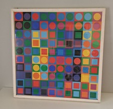 Verkaufe Victor Vasarely " Planetary Folklore " Kunstwerk