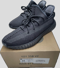 Adidas Yeezy Boost 350 V2 - Onyx / Schwarz - EU 48 2/3 - US 13,5 - UK 13